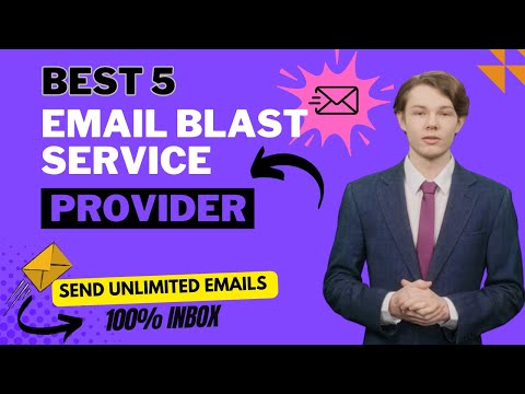 Best 5 Email Blast Service Providers | Improve your marketing campaign [Video]