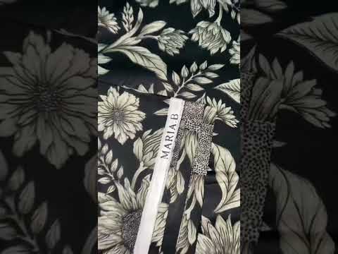 MARIA B 3 PIECE LAWN EMBROIDED SUIT JUST IN 3000. 03141241399 [Video]