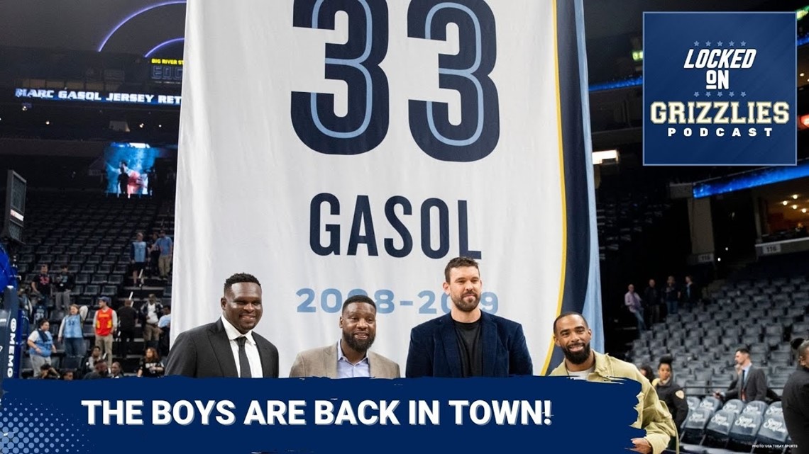 Marc Gasol’s jersey retirement brings Memphis Grizzlies greats back together [Video]