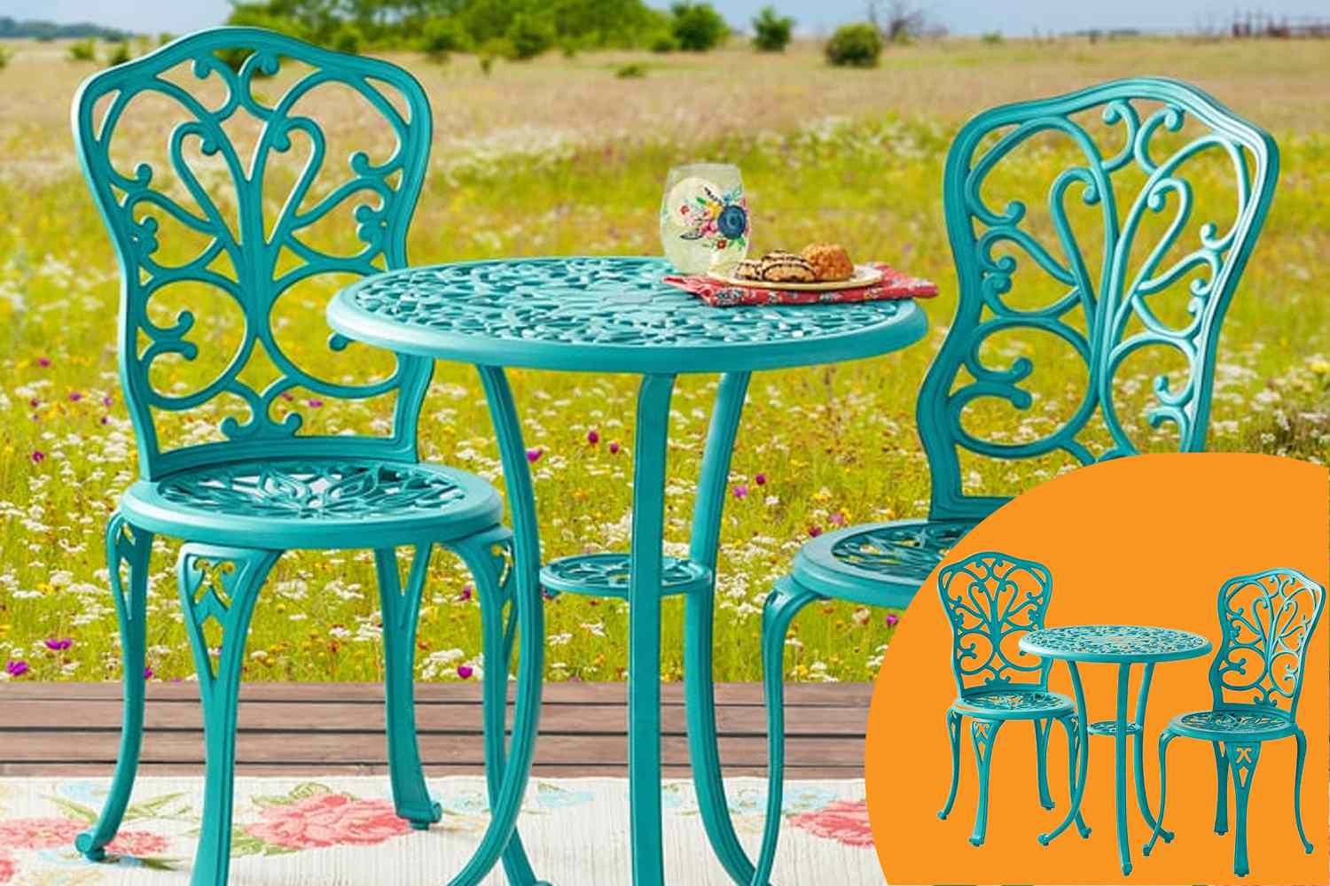 My Bistro Set from The Pioneer Woman’s Patio Furniture Line Survived an Iowa Winter [Video]
