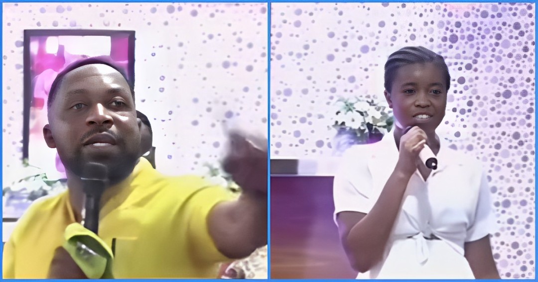 Ghanaian Pastor Angrily Cut-Short Young Lady’s Testimony In Church: “I Don’t Condone Nonsense Here” [Video]