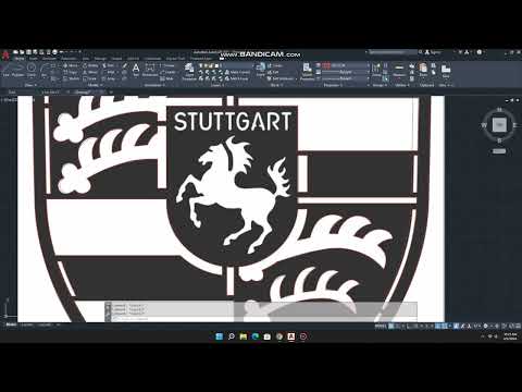 Logo Design Autocad art [Video]