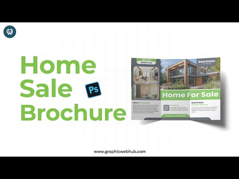 Home Sale Brochure Design in Photoshop  | Designer [Video]