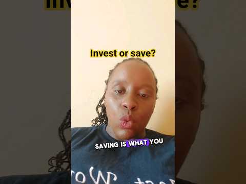 Saving vs. Investing: It’s Not What You Think! [Video]