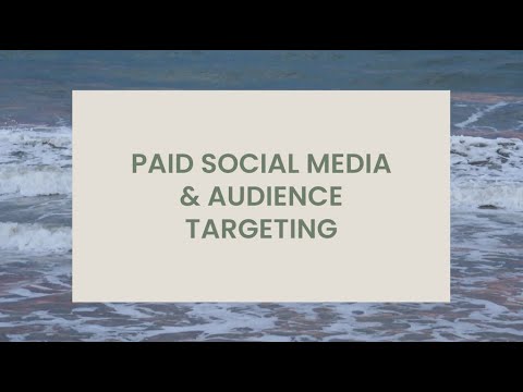 Digital Marketing Essentials: Part 5  – Social media advertising and growing your audience [Video]