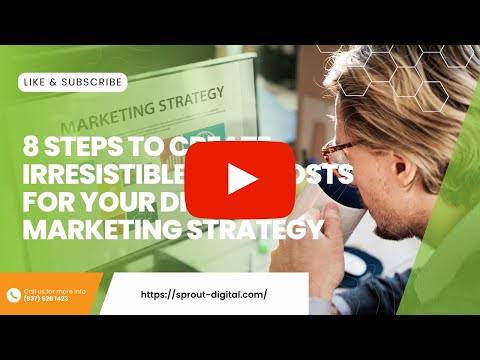 8 Steps to Create Irresistible Blog Posts for Your Digital Marketing Strategy [Video]