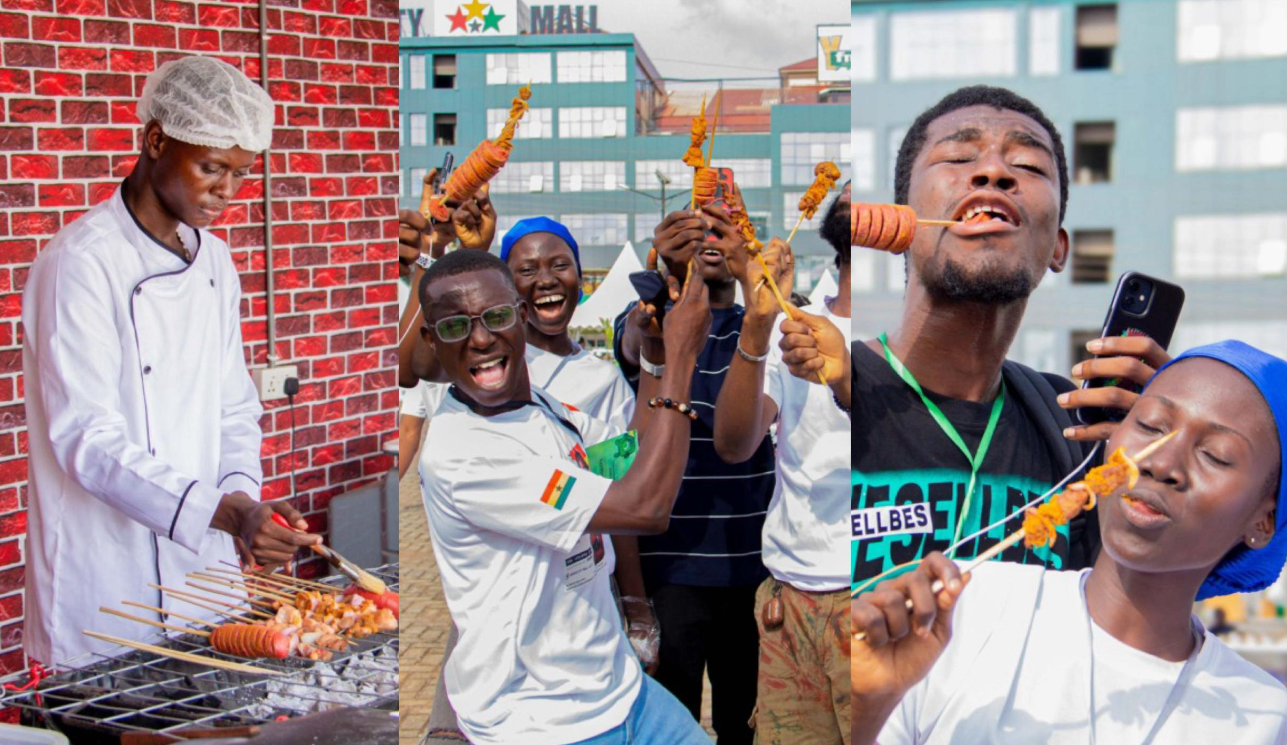 Fans enjoy as Atinga Nsobila Joel sets out to break Guinness World Record with Longest Barbecue Marathon [Video]