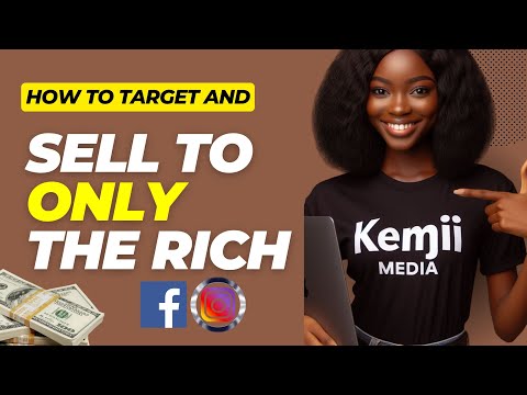 How To Target Rich People And Buying Audience on Facebook (Ad Targeting Strategies) 2024 [Video]