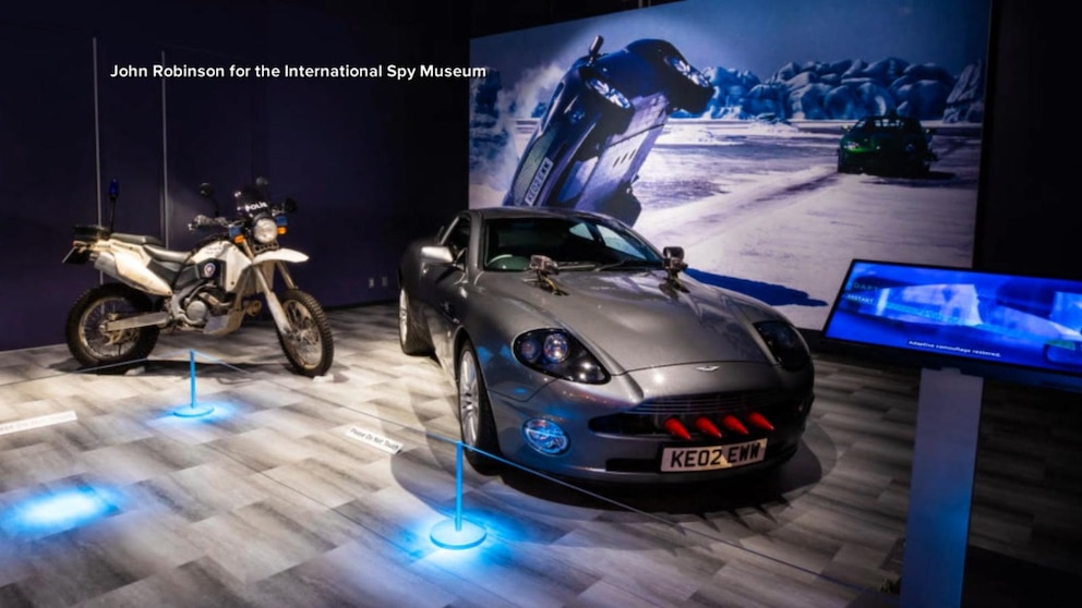 Video International Spy Museum unveils new exhibit dedicated to James Bond [Video]