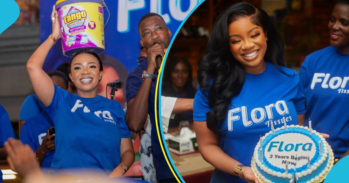 Serwaa Amihere: Flora Celebrate Their Brand Ambassador With Touching Post Amidst Henry Fitz Scandal [Video]
