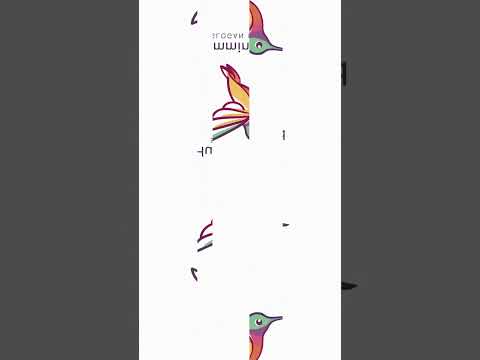 Colorful and modern Hummingbird logo design [Video]