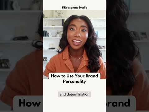 How to use your brand personality [Video]