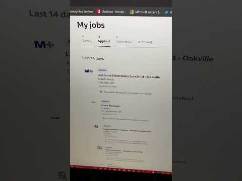 No Jobs Out There – Last 73 Jobs I Applied To On Indeed In 2024 – 100% Willing To Work – York U Grad [Video]