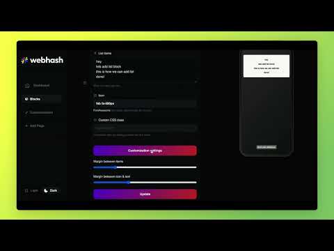 Create Organized List Blocks with Webhash | Decentralized Website Building 2024 [Video]