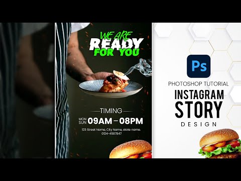 “How to Create Stunning Instagram Story Designs in Photoshop: Step-by-Step Tutorial!” [Video]