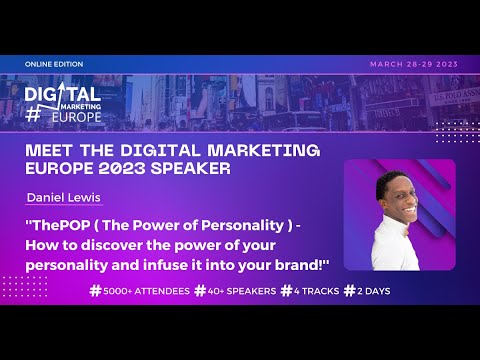Daniel Lewis: ThePOP ( The Power of Personality ) [Video]