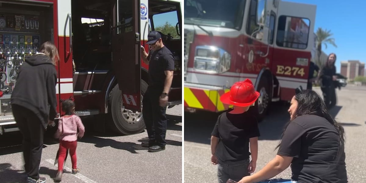Tempe autism therapy center helps kids bond with firefighters [Video]