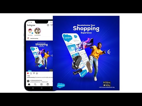 E-Commerce Marketing Ads Design on Pixellab | Pixellab Tutorial [Video]