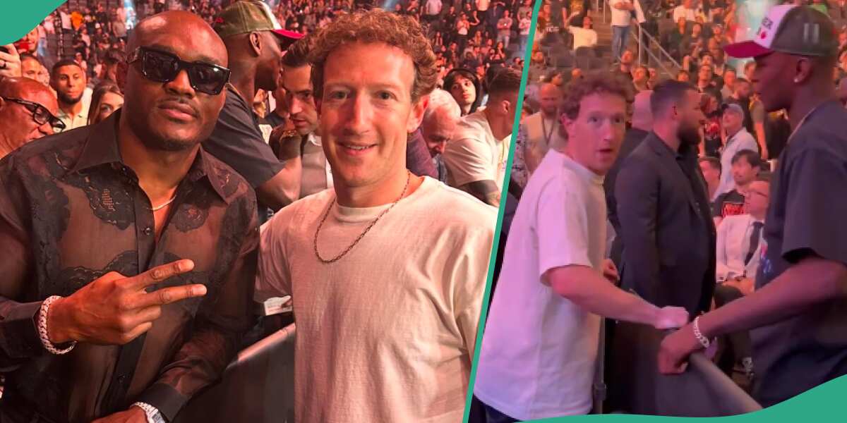 Big Links: Reactions As Mark Zuckerberg Hung Out With Nigerian Fighters Israel Adesanya and Kamaru [Video]