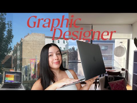 life as a (working) graphic designer | freelancing, art lectures, branding projects [Video]