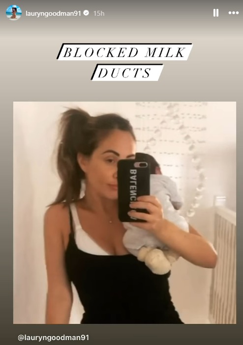 Lauryn Goodman shares baby video & posts about ‘perfect family’ as Kyle Walker welcomes newborn with wife