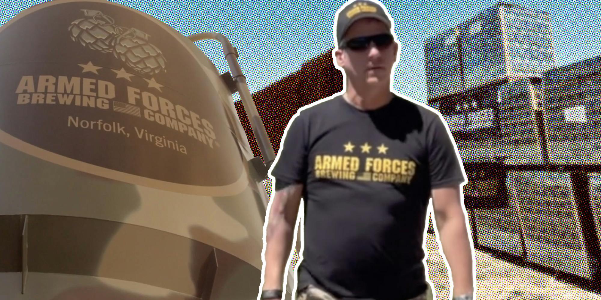 Armed Forces Brewing Builds U.S-Mexico Wall 48,000 Cans [Video]