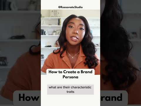 Create a brand persona [Video]