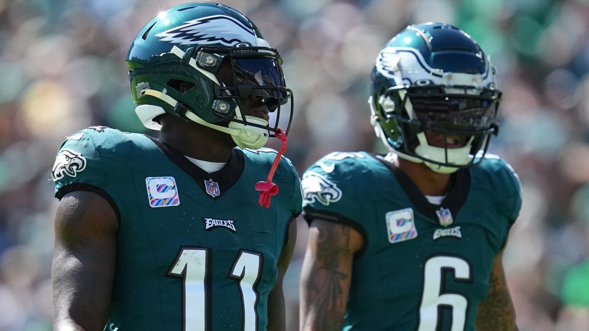 What really makes Eagles receivers A.J. Brown and DeVonta Smith so special  NBC Sports Philadelphia [Video]