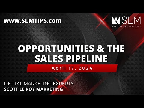 Opportunities and Sales Pipeline 4/17 [Video]