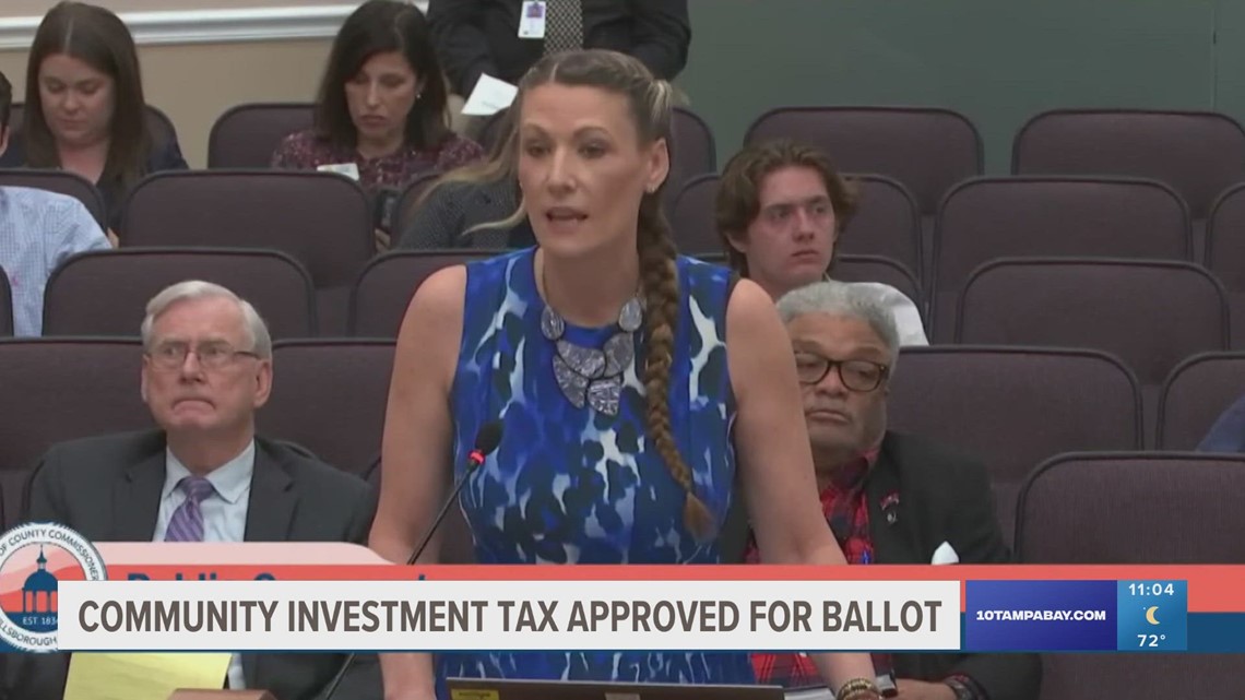 Hillsborough County commissioners approve proposed Community Investment Tax plan for voters [Video]