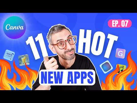 Hot New Canva Apps | Ep. 07 – Text-to-Audio, Gradients, Subtitles, Custom Frames… [Video]