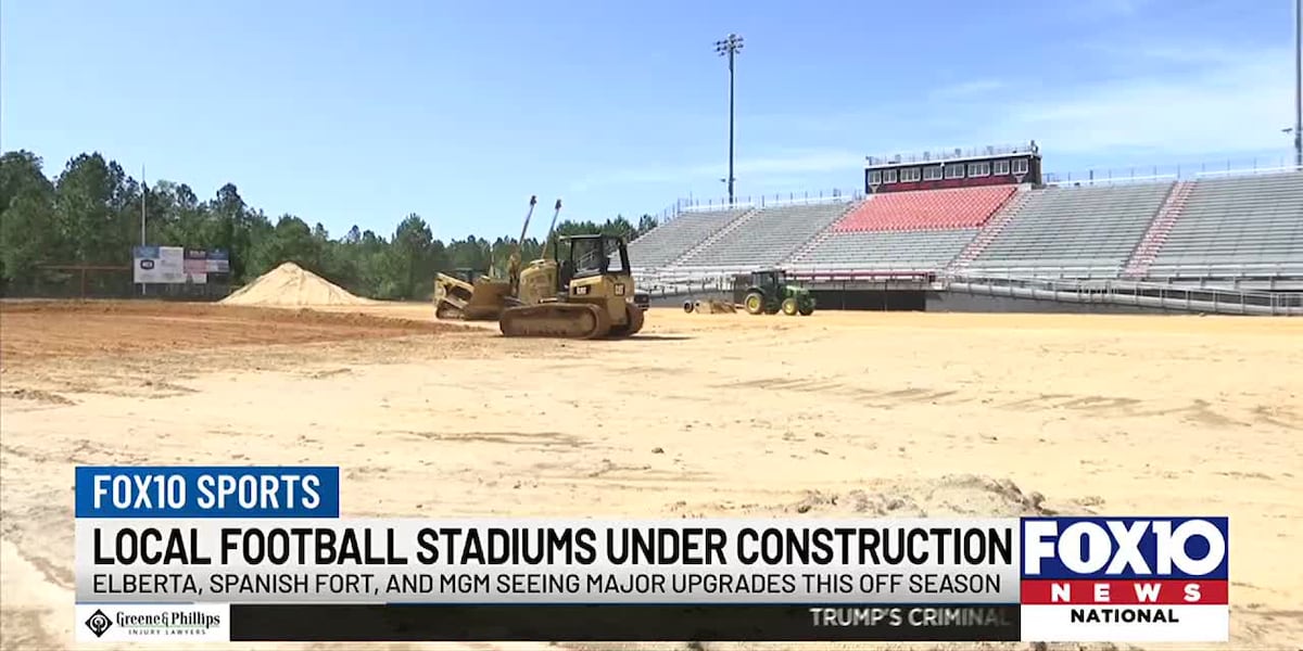 Several high school football stadiums receive upgrades ahead of the season [Video]