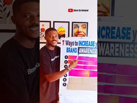 ✅ 7 ways to increase your BRAND awareness. [Video]