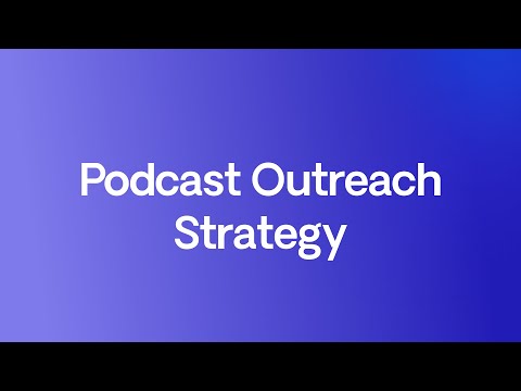 Podcast Outreach Campaign Tutorial – Respona [Video]