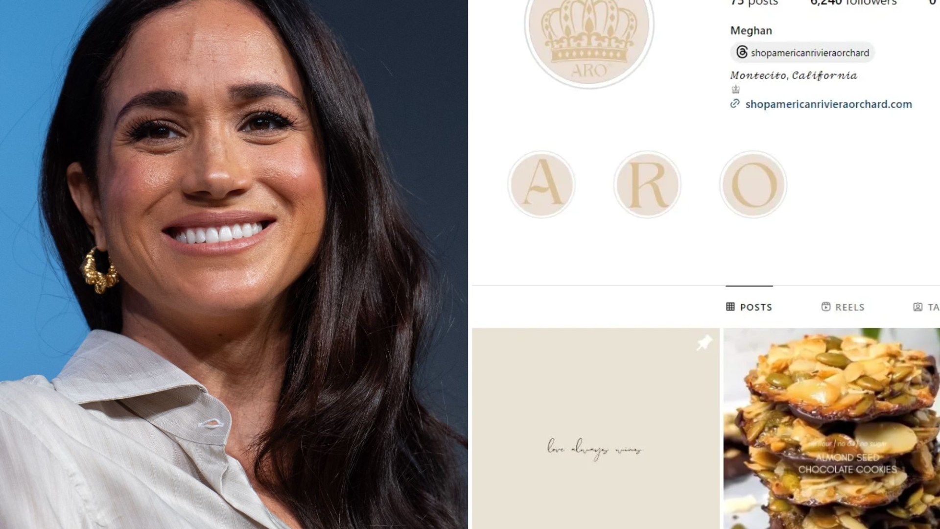 Now Meghan Markles new brand is hijacked on Instagram as copycat flogs 17 royal wealth towel after domain snapped up [Video]