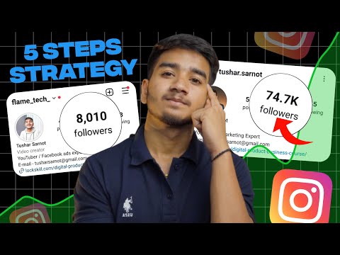 5 Steps Strategy || How to Grow Instagram Account in 2024 [Video]