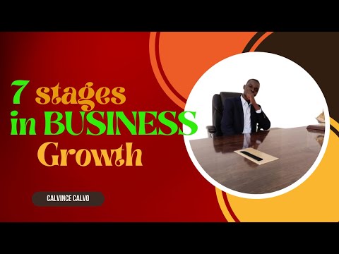 The 7  Stages in  Business Growth. [Video]