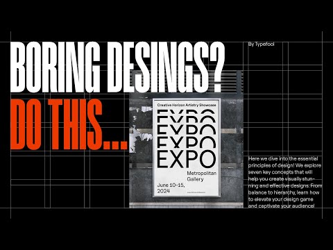 7 Principles for Advanced Compositions & Layouts In Graphic Design [Video]