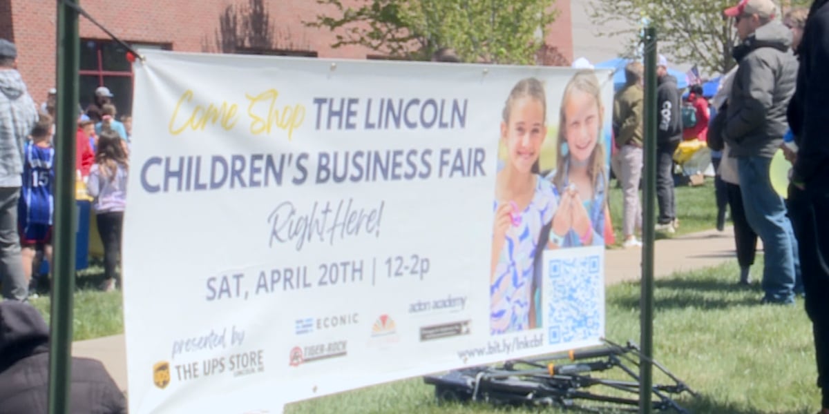 Lincoln Childrens Business Fair promotes youth entrepreneurship [Video]