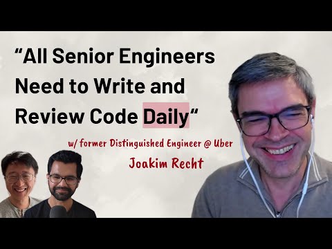 Life as a Distinguished Engineer | Joakim Recht (Uber) [Video]