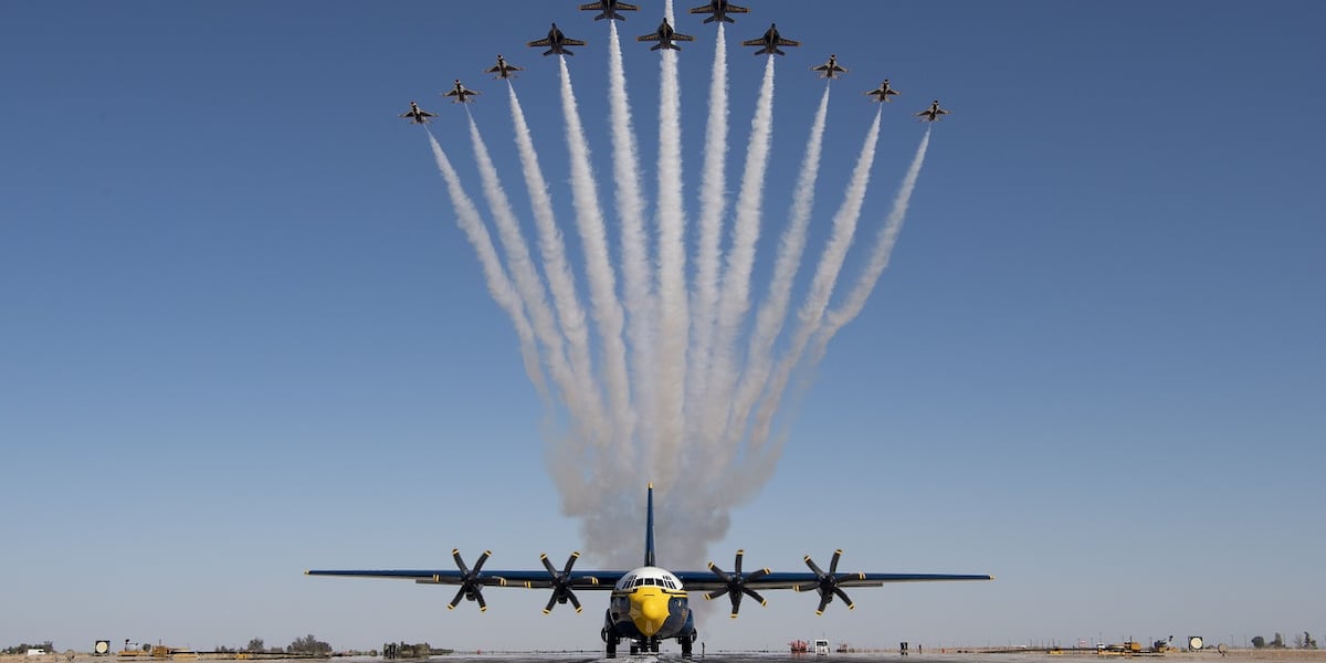 Thunderbirds performance moved up to accommodate for weather [Video]