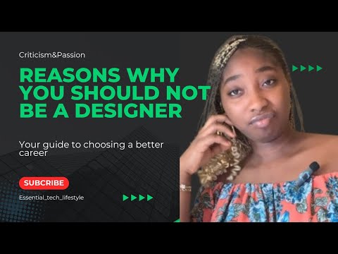 DO NOT GO INTO GRAPHICS DESIGN!!! A MUST WATCH!!! [Video]