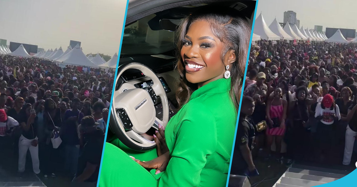 Dulcie Boateng’s Maiden Edition Of Porials Pitch Causes Heavy Traffic In Accra, Peeps React [Video]
