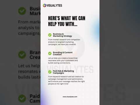 Grow Your Small Business FAST: Powerful Digital Marketing Strategies | Visualytes Limited [Video]