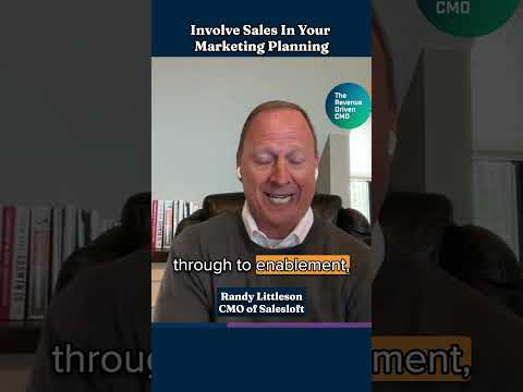 Involve Sales in Your Marketing Planning! [Video]