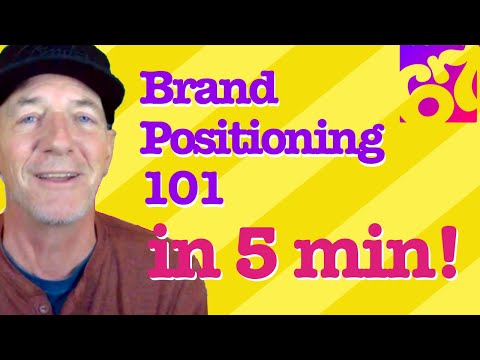 BRAND POSITIONING 101 IN JUST 5 MINUTES [Video]