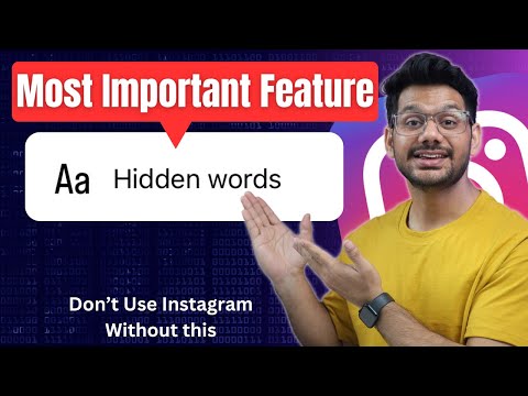 😳 Instagram Hidden Words Tutorial: Filtering Comments & DMs 2024 [Video]