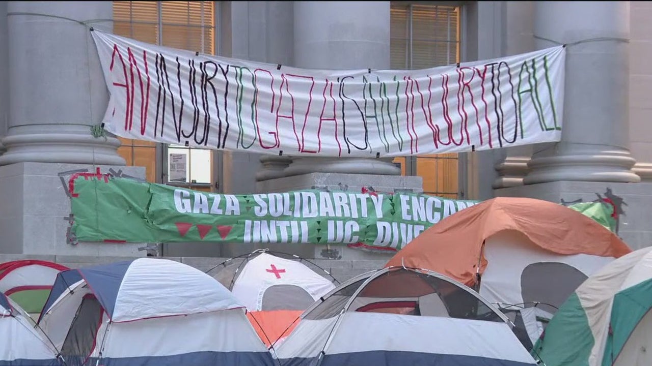 UC Berkeley students set up ‘Gaza Solidarity Encampment’ on campus [Video]