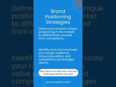 Brand Positioning Strategies [Video]