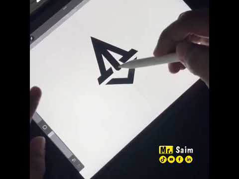 Amazing Logo for Ali name || Ali name logo Design & Signature Style [Video]